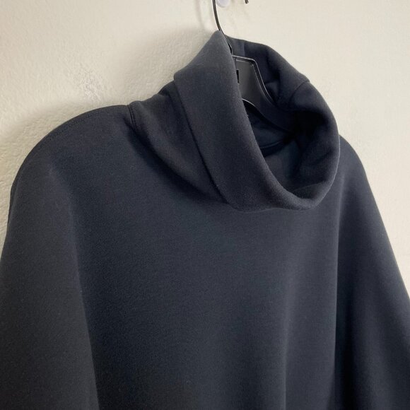 The North Face Womens S/M Black Oversized Long Dolman Sleeve Turtleneck Top - Picture 8 of 15